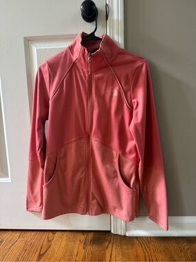 The North Face Women's Coral Pink Full-Zip Utility Jacket